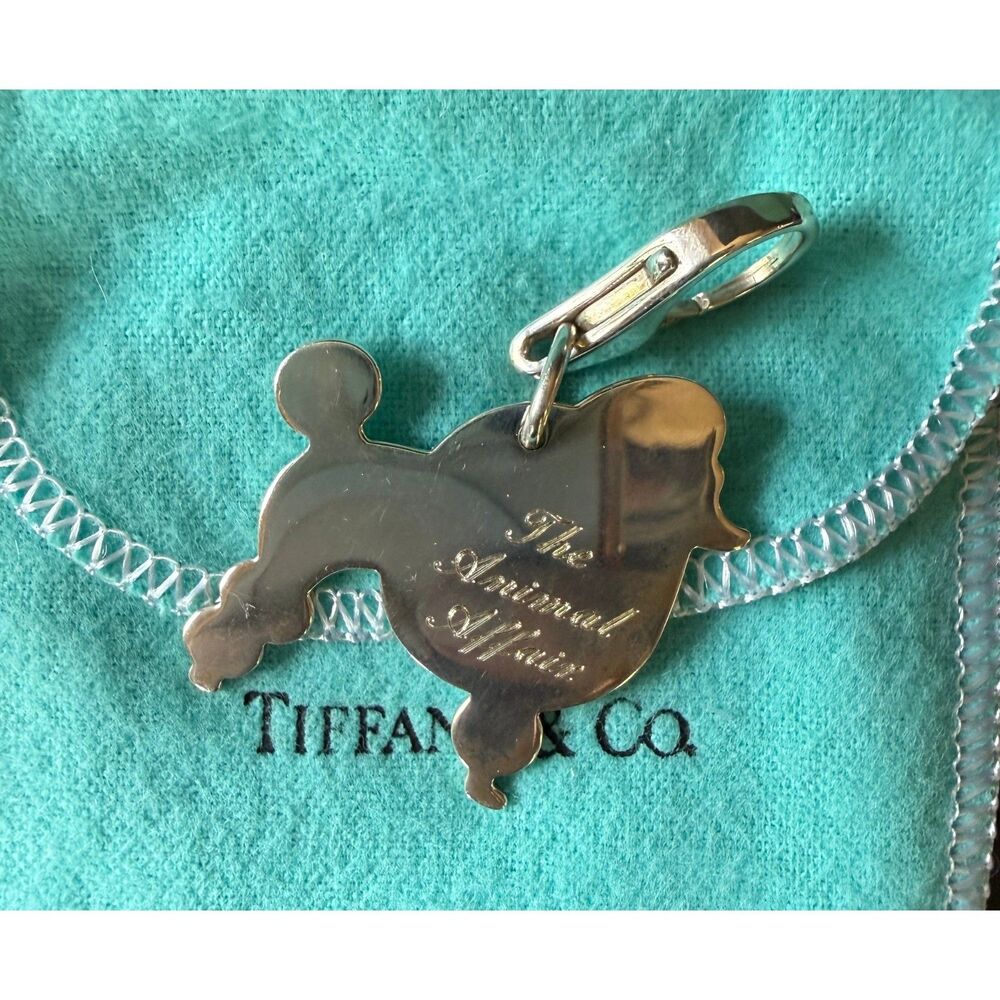Tiffany & Co Sterling Silver The Animal Affair Scottie Dog Charm Pendant 925